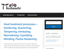 Tablet Screenshot of mechanchi.com